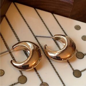 Mini Chunky Hoop Earrings